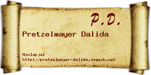 Pretzelmayer Dalida névjegykártya